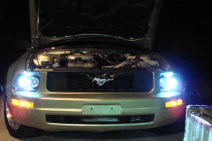 Faulty Socket Within HID Headlight Ford Mustang 2014